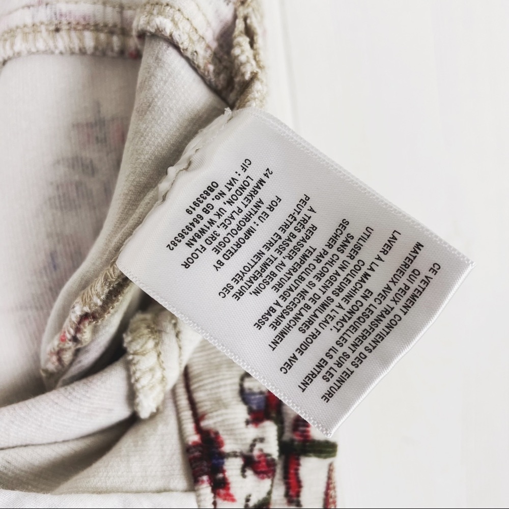 Anthropologie Pilcro & The Letterpress High-Rise Bootcut Corduroy Flare Pants - Picture 11 of 14